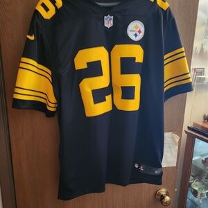 Pittsburgh Steelers Nike Black and Yellow Men's Jersey Le'Veon Bell